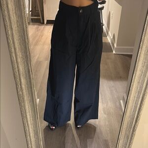 *ALMOST NEW* Petite Wide-Leg Black Pants